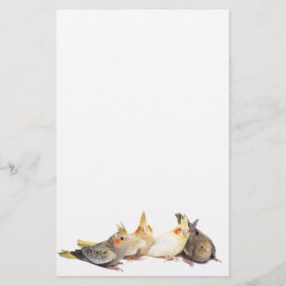 Cockatiels Briefpapier
