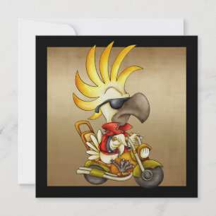 Cockatoo Biker - SRF Einladung