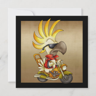 Cockatoo Biker - SRF Einladung