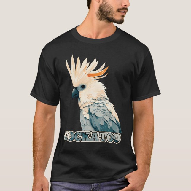 Cockatoo Bird Cockatoo Parrot Liebhaber Eotik Bird T-Shirt (Vorderseite)