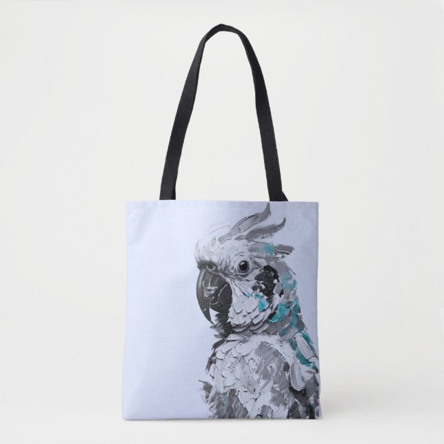 Cockatoo Blue Tote Bag (Vorderseite)