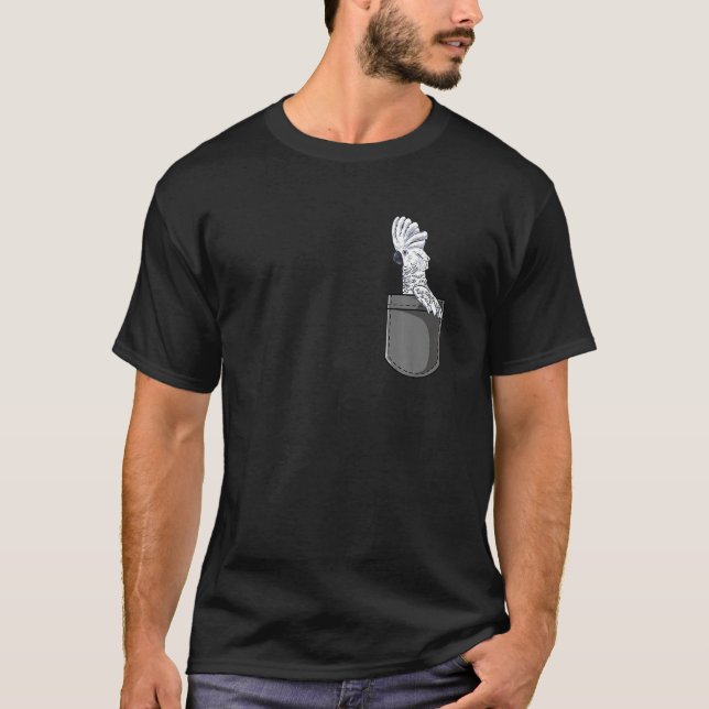 Cockatoo für Vogelpocktail-Cocktail T-Shirt (Vorderseite)