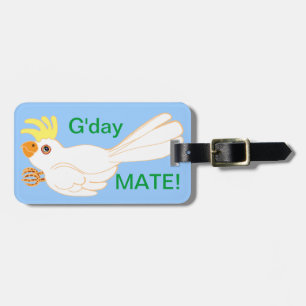 Cockatoo Gday Mate! Gepäckanhänger