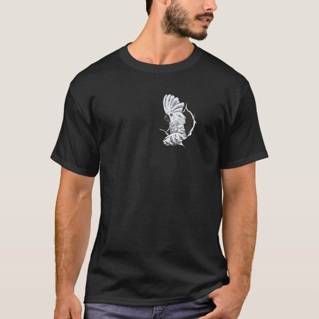 Cockatoo-Geschenk für Vogelliebhaber - Schirm-Coc T-Shirt (Vorderseite)