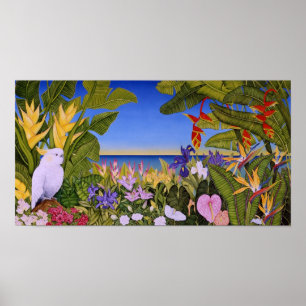 Cockatoo im Paradies Poster
