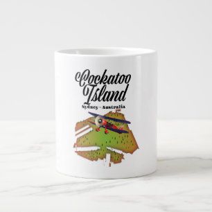 Cockatoo-Insel Sydney Australien Jumbo-Tasse
