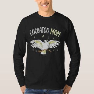 Cockatoo Mama Parrot Bird Womens T-Shirt