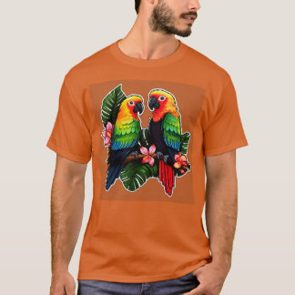 Cockatoo Parakeet Macaws Papagei 5 T-Shirt