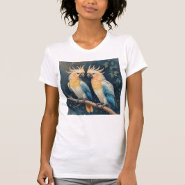 Cockatoo Parrot Couple T-Shirt