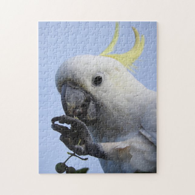 Cockatoo-Puzzlespiel Schwefel-Mit Haube Puzzle (Vertikal)