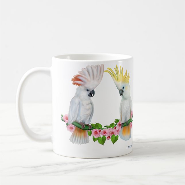 COCKATOO-UMWERBUNG TASSE (Links)