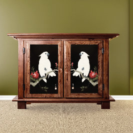 Cockatoo und Pomegranat von Ohara Shōson Seidenpapier