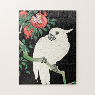 Cockatoo und Pomegranate - Ohara Koson - Puzzle