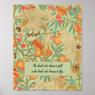 Cockatoo Vintag Bird Poster