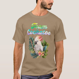 Cockatooeam Cockatoo Bird Lover Parrot Besitzer Sp T-Shirt