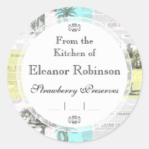 Cockatoos Colonial Dream Runder Aufkleber