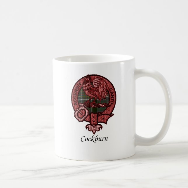 Cockburn Clan-Wappen Tasse (Rechts)
