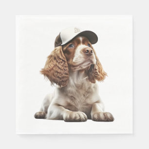 Cocker Baseball Serviette