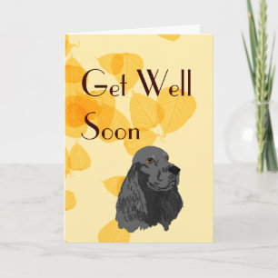 Cocker ~ Ich habe meinen Black Cocker Liebe Karte