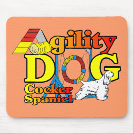 Cocker Spanel Agility Geschenke Mousepad