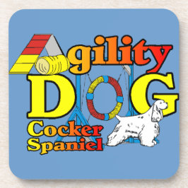 Cocker Spanel Agility Untersetzer
