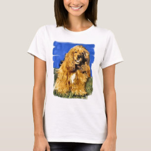 Cocker Spanel Art Gifts T-Shirt