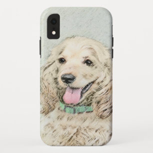 Cocker Spanel Buff Painting - Original Dog Art Case-Mate iPhone Hülle