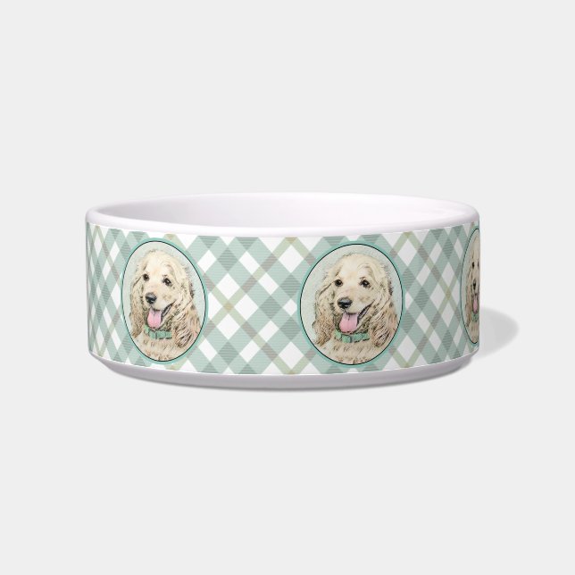 Cocker Spanel Buff Painting - Original Dog Art Napf (Links)