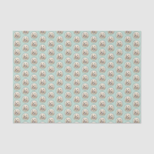 Cocker Spanel Buff Painting - Original Hund Kunst Seidenpapier (Vorderseite)