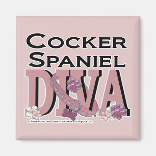 Cocker Spanel DIVA Magnet