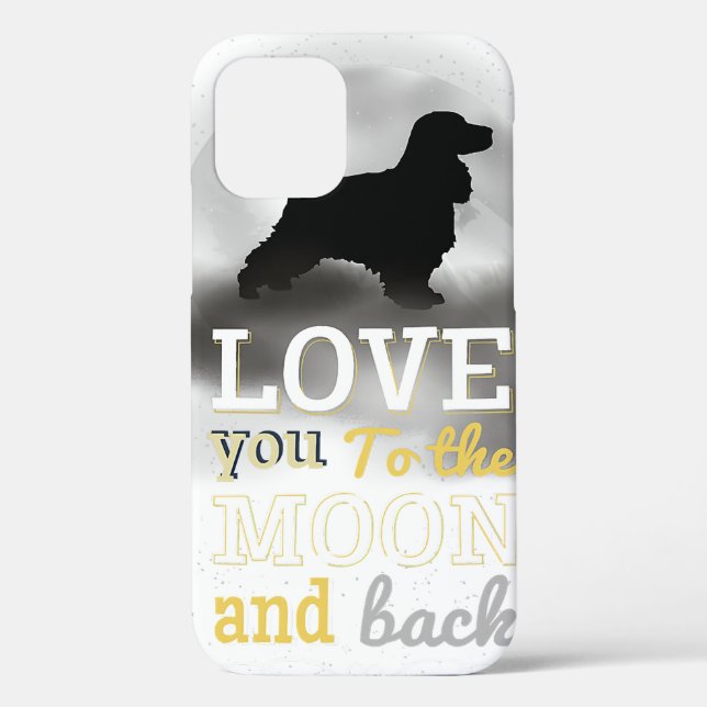 Cocker Spanel Dog Kleidung Süße Tier Lover Geschen Case-Mate iPhone Hülle (Rückseite)