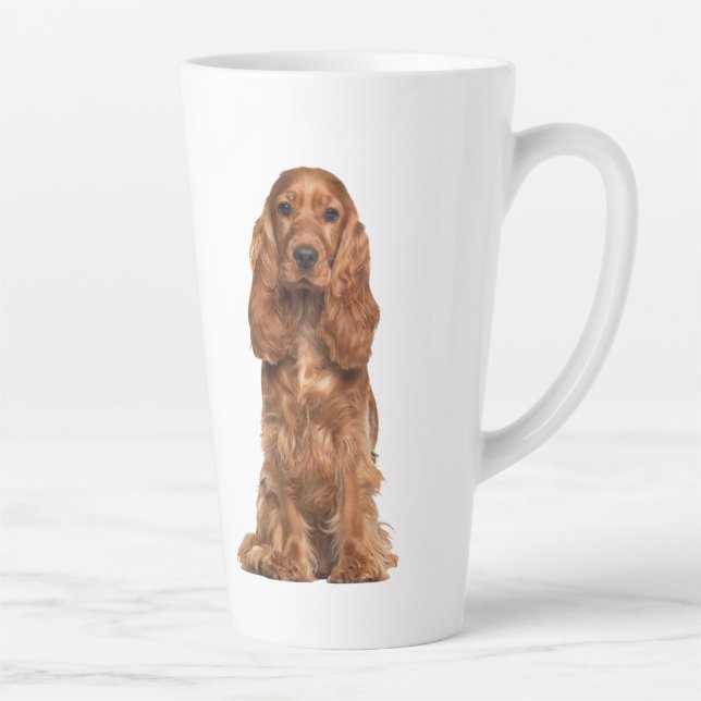Cocker Spanel Dog Tall Tasse (Rechts)