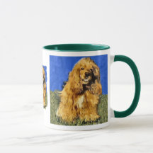 Cocker Spanel Gifts Art Tasse