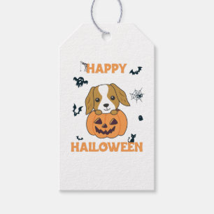 Cocker Spanel Pumpkin Niedlich Hunde Happy Hallowe Geschenkanhänger