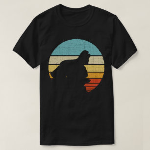 Cocker Spanel Retro Vintag Hund Welpenbesitzer T-Shirt