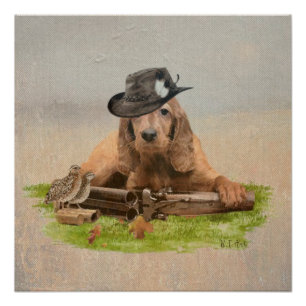 Cocker Spanel Tapestry Poster