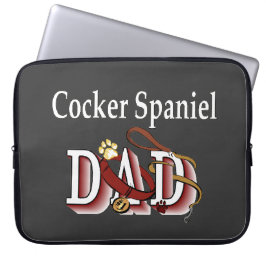 Cocker Spanel Vater Geschenke Laptopschutzhülle