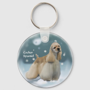 Cocker Spanel Weihnachtsgeschenke Schlüsselanhänger