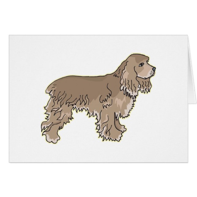Cocker spaniel (Vorderseite (Horizontal))