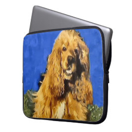 Cocker Spaniel Art Laptopschutzhülle