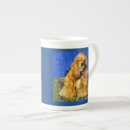 Cocker Spaniel Art Prozellantasse