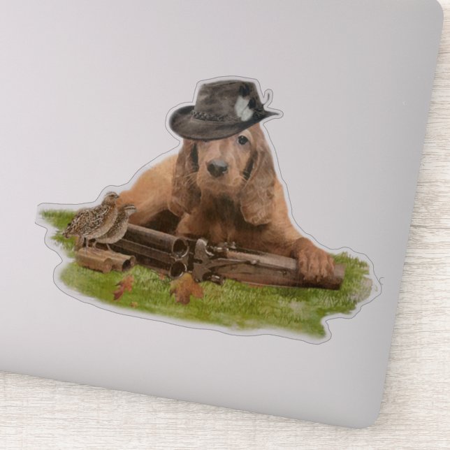 Cocker-Spaniel-Aufkleber Aufkleber (Detail)