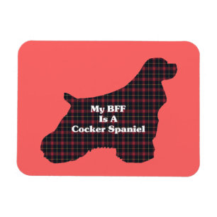 Cocker Spaniel BESTE FREUNDIN Magnet