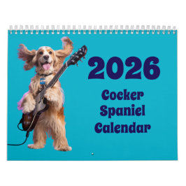 Cocker Spaniel Calendar Kalender