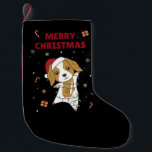 Cocker Spaniel Christmas Dog Winter Animals Dogs S Kleiner Weihnachtsstrumpf<br><div class="desc">Der Cocker Spaniel Hund zu Weihnachten mit Feenlicht. Hübsche Tiere mit Geschenken und Schnee zu den Ferien. Auch lustig für Weihnachten im Juli. Hunde sind süße Tiere und perfekt zu Weihnachten.</div>