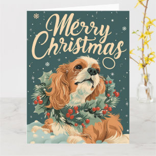 Cocker Spaniel Christmas Karte
