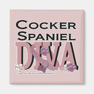 Cocker spaniel-DIVA Magnet
