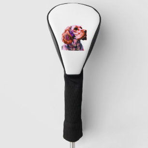 Cocker Spaniel Dog Golf Headcover