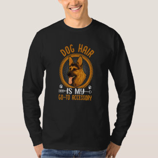 Cocker Spaniel Dog Hair Is My Requory Dog Graphi T-Shirt