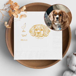 Cocker Spaniel Dog Personalisiert I Doo Too Serviette